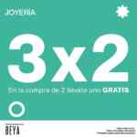 3x2 en joyería y más en tiendas Beya