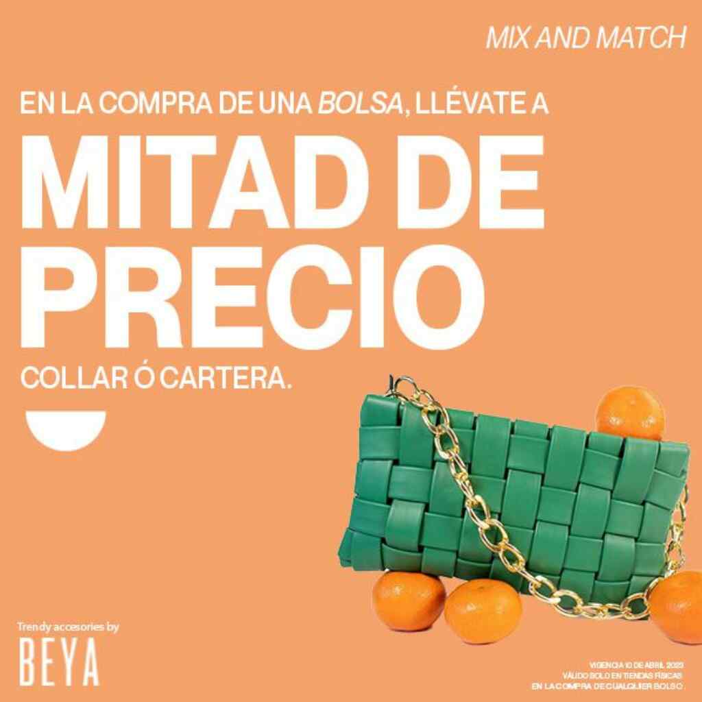 3x2 en joyería y más en tiendas Beya