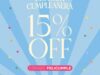Cupón Enviaflores 15% de descuento en regalos de cumpleaños