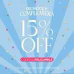 Cupón Enviaflores 15% de descuento en regalos de cumpleaños