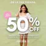50% de descuento en la segunda prenda en Forever 21