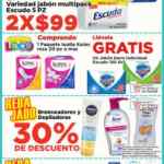 Folleto HEB del 10 al 13 de marzo: promos 2x1, 3x2, microondas Gratis en la compra de una pantalla y más