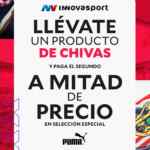 En Innovasport compra un producto de las Chivas y llévate el segundo a mitad de precio
