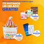 Promo Nutrisa Invita: helado de yogurt Gratis en la compra de un producto Nutrisa en nutrisainvita.com