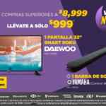 Venta Nocturna OfficeMax: Smart TV Roku a sólo $999 en compras superiores a $8,999, MSI y más