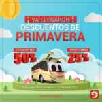 Preventa Vacaciones de Semana Santa Primera Plus: Hasta 50% de descuento