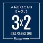 3x2 en marca American Eagle en tiendas Promoda