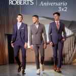 Venta de Aniversario Roberts: 3x2 en trajes y sacos
