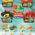 Ofertas S-Mart 3 días de frutas y verduras del 7 al 9 de marzo