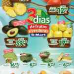 Ofertas S-Mart 3 días de frutas y verduras del 14 al 16 de marzo