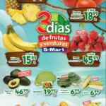 Ofertas S-Mart 3 días de frutas y verduras del 21 al 23 de marzo
