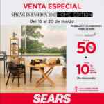 Venta Especial de Primavera Sears: hasta 50% de descuento + 18 msi