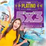 Preventa de Vacaciones Selva Mágica: 5x3 en Pase Platino y 4x3 en Pase VIP