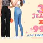 Venta de Primavera Sexy Jeans: 3 jeans por $999 + envío gratis