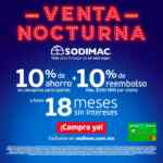 Venta Nocturna Sodimac hoy y mañana: 10% de descuento + 10% de reembolso con Falabella + msi