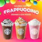 En Starbucks Frappuccinos grandes a sólo $50 de nuevo este 9 y 10 de marzo
