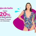 Venta de Vacaciones Suburbia: 20% de descuento en trajes de baño, playeras y más