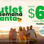 Outlet de Semana Santa Viva Aerobus: vuelos para estas vacaciones desde $69 + TUA