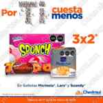 Ofertas Chedraui Cuesta Menos fin de semana 17 al 20 de marzo: 3x2 en cereales, galletas y más