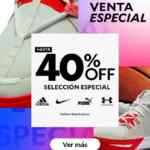 Venta Especial Innovasport: hasta 40% de descuento en Nike, Adidas, Puma y más