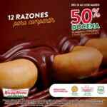 En Krispy Kreme docena glaseada y sabor chocolate a mitad de precio este fin de semana del 10 al 12 de marzo