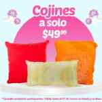 Cojines varios modelos a sólo $49 en Modatelas