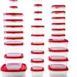 42% de descuento en Rubbermaid contenedores de alimentos con tapas ventiladas 30 piezas