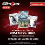 3x2 en videojuegos de Switch, Xbox y PS5 en HEB