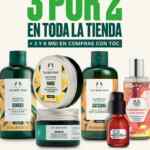 3x2 en toda la tienda en línea de The Body Shop este fin de semana + hasta 6 msi