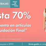 Rebajas finales C&A: Hasta 70% de descuento con prendas desde $49