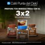 3x2 en cafés liofilizados en la tienda en línea de Café Punta del Cielo