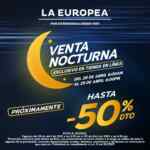 Venta Nocturna la Europea: hasta 50% de descuento en vinos y licores