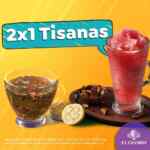 2x1 en Tisanas en Pastelerías El Globo hasta el 16 de abril