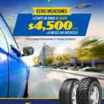 Promo Goodyear Semana Santa: recibe bono de hasta $4,500 en la compra de 2 o 4 llantas