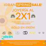Spring Sale Ideen: 2x1 en joyería de lunes a miércoles durante abril