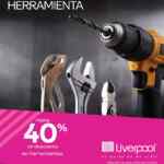 Promo Liverpool Mes de la Herramienta: hasta 40% de descuento en herramientas
