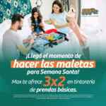 3x2 en Tintorerías Max esta Semana Santa