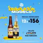 Promoción Desinflación Modelo: cervezas Corona, Victoria y Modelo a precio especial