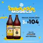 Promoción Desinflación Modelo: cervezas Corona, Victoria y Modelo a precio especial