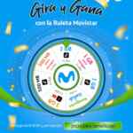 Promoción Ruleta Movistar: Recarga $100 y gana gigas para navegar y más