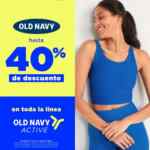 En Old Navy hasta 40% de descuento en su línea deportiva Active en abril