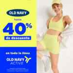 En Old Navy hasta 40% de descuento en su línea deportiva Active en abril
