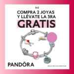 3x2 en joyas en Pandora del 15 al 23 de abril