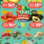 Ofertas S-Mart 3 días de frutas y verduras del 25 al 27 de abril