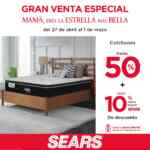 Sears Venta Especial para Mamá: hasta 50% de descuento en toda la tienda