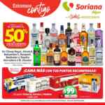 Folleto Soriana 2do a mitad de precio fin de semana 21 al 24 de abril 2023
