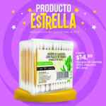 Producto Estrella Waldos: Hisopos de Bambú a sólo $14.99