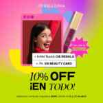 10% de descuento en toda la tienda en línea de Bellísima + labial gratis este fin de semana