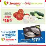 Folleto Soriana Festival de Frescura en frutas y verduras 6 al 10 de abril 2023
