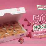 Docenas y medias docenas de donas Krispy Kreme a mitad de precio este fin de semana por el Día del Niño
